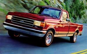 Ford F-150 Regular Cab Pickup 1987 года